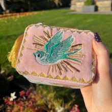 Embroidered Tattoo Decorated Jewellery Box