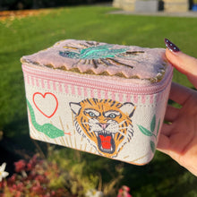 Embroidered Tattoo Decorated Jewellery Box