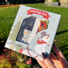 Christmas Wooden Knitting Doll Toy