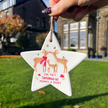 Christmas Ceramic Hanging Star For New Parents