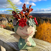 Silent Angel Ceramic Planter