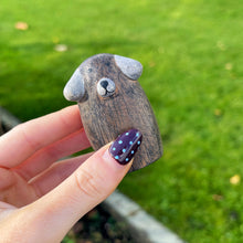 Wooden Family Of Three Dogs