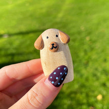 Wooden Family Of Three Dogs