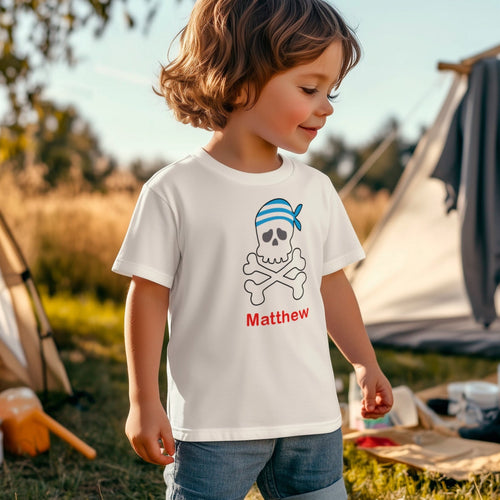 Personalised Pirate T-Shirt