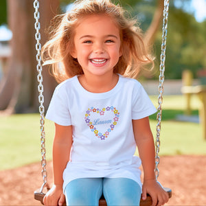 Personalised Heart T-Shirt