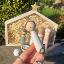 Wooden Handmade Nativity Scene