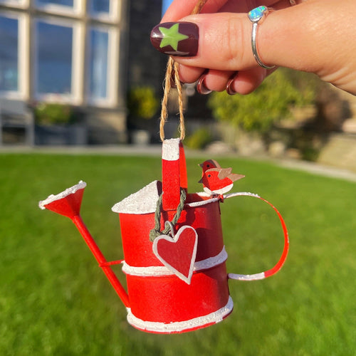 Christmas Personalised Gardening Decoration