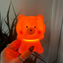Children's Pink Teddy Night Light