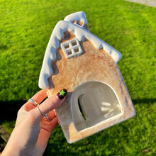 Ceramic Gingerbread T Light House