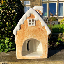 Ceramic Gingerbread T Light House