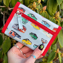 Children's Cars Design Red Wallet
