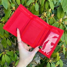 Children's Cars Design Red Wallet