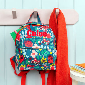 Personalised Child's Ladybird Backpack