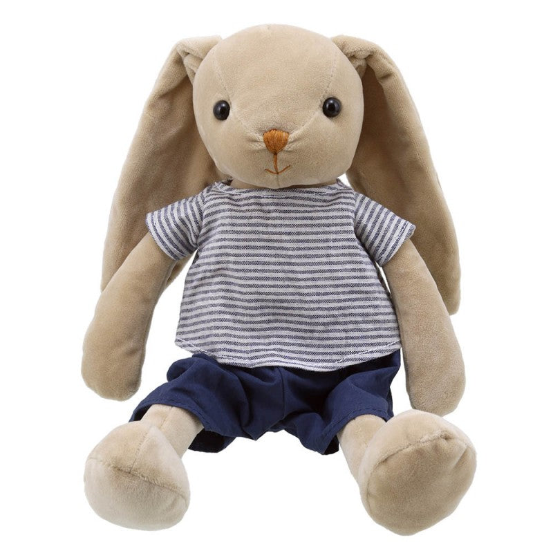 Mr Rabbit In Blue Striped T Shirt