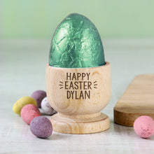 Personalised Wooden Good Egg Cup