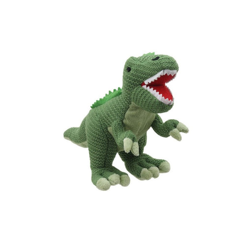 Knitted T Rex Dinosaur Soft Toy