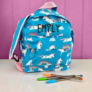 Personalised Child's Magical Unicorn Backpack