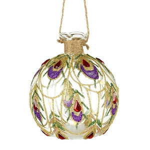 Light Up Glass Bauble