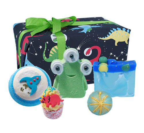 Bath Bomb Set Gift Wrapped