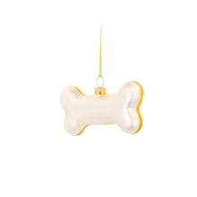 Personalised Dog Bone Shaped Bauble