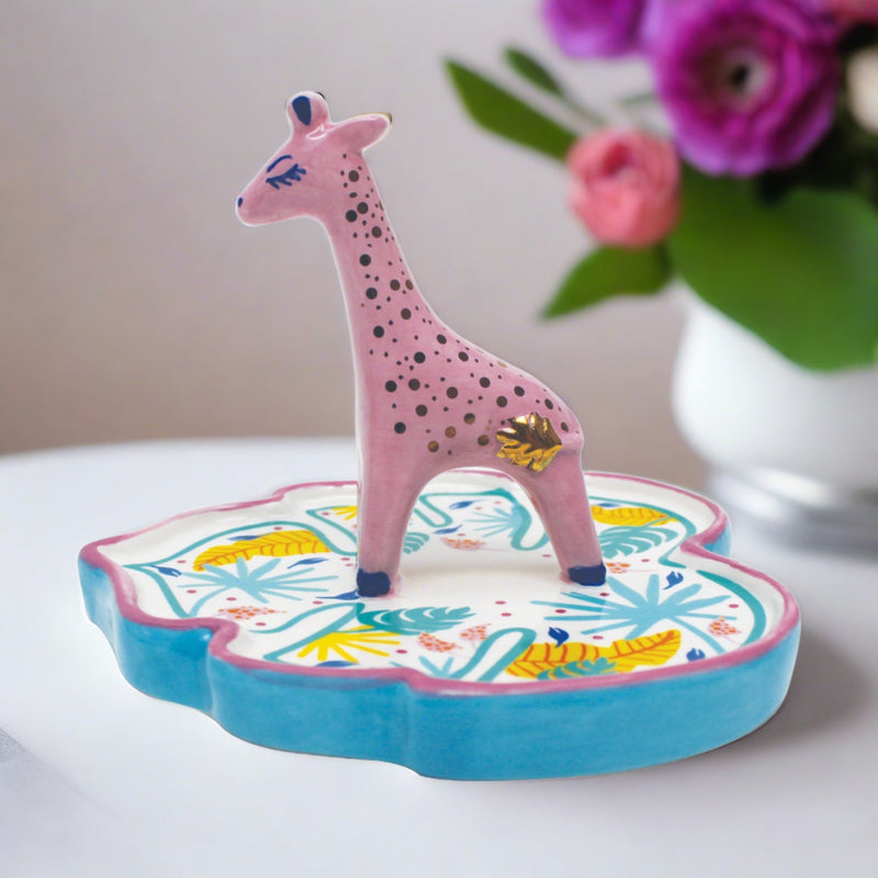 Giraffe Trinket Dish – Pink Pineapple Home Gifts