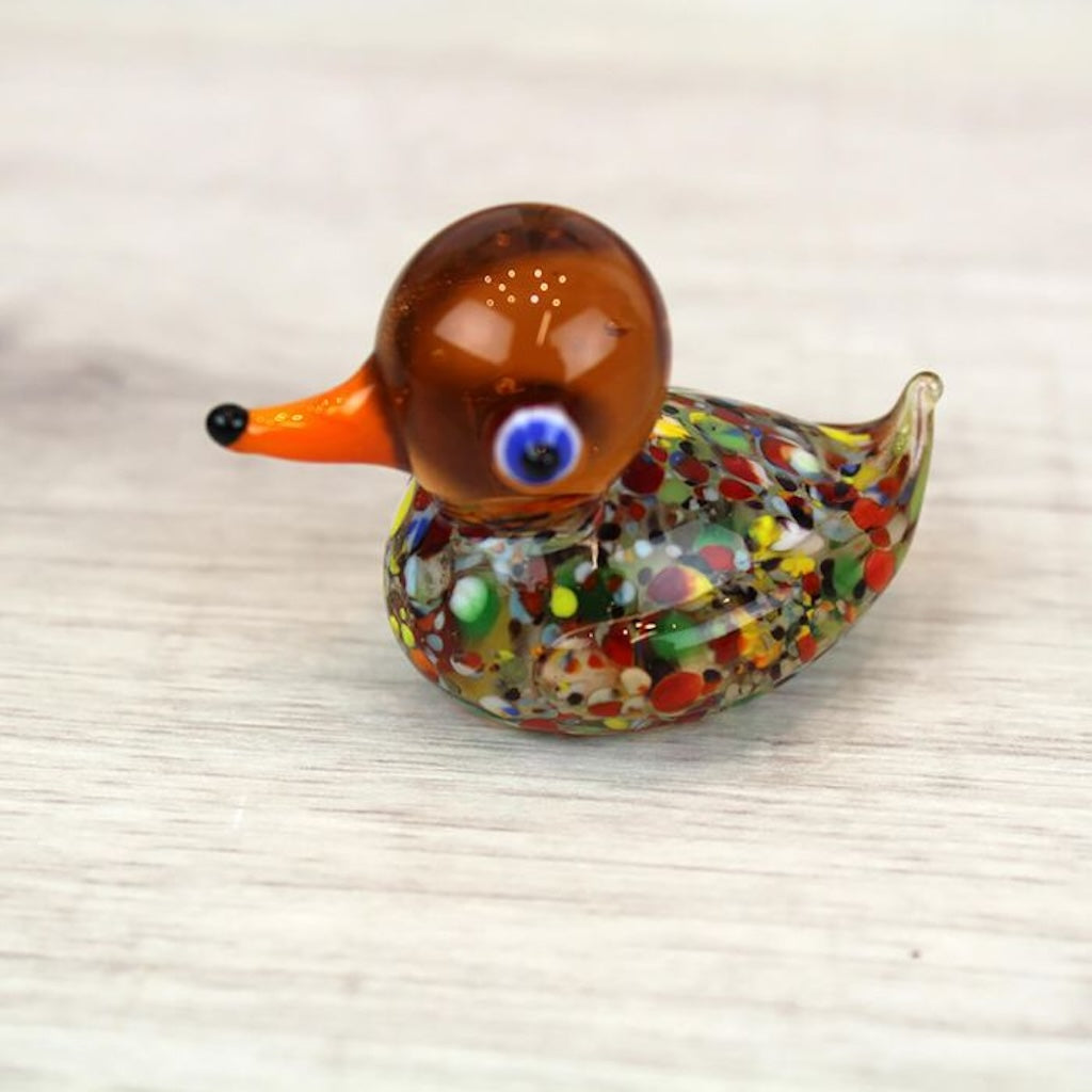 Handblown Glass Lucky Duck