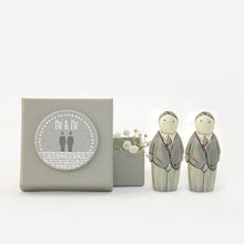 Wooden Handmade Wedding Groom & Groom