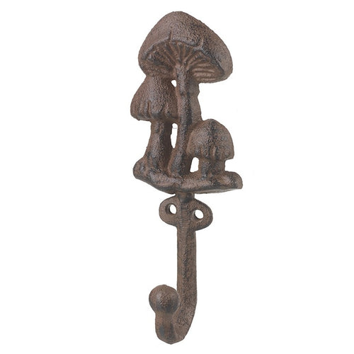 Cast Iron Mushroom Wall Hook