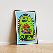 Let's Have A Cuppa Print Kitchen Wall Art