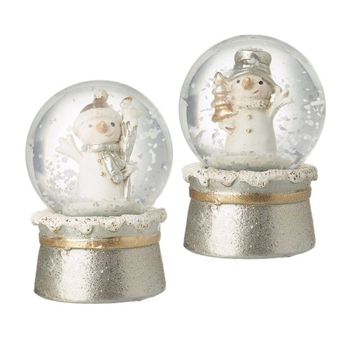 Christmas Small Snowman Snow Globe