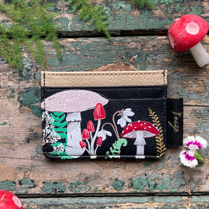 Mushroom And Woodland Card Holder