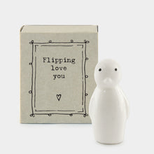 Matchbox Porcelain Penguin