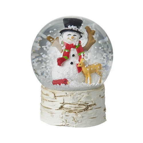 Christmas Snowman Little Snow Globe
