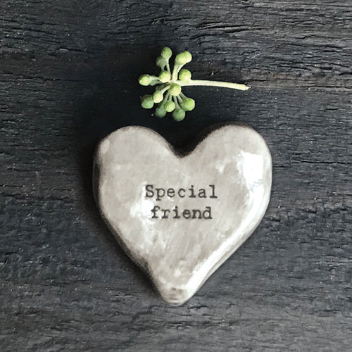Porcelain Message Token Special Friend