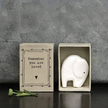Matchbox Porcelain Elephant