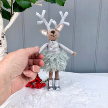 Christmas Reindeer In Space Boots