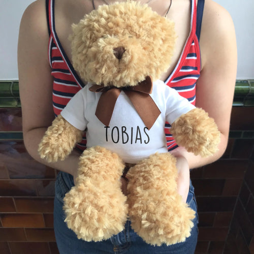 Personalised Baby Birth Teddy Bear