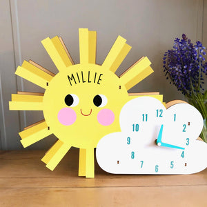 Personalised Child's Clock
