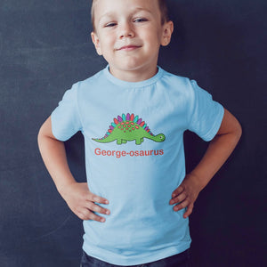 Personalised Stegosaurus T-Shirt