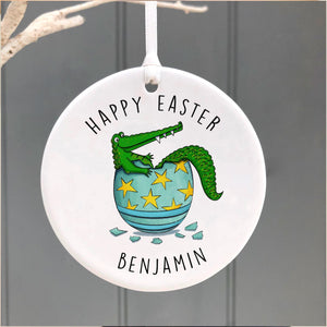 Personalised Easter Ceramic Decoration