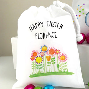 Personalised Easter Gift Bag With Eggs