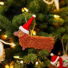 Festive Dachshund Hanging Decoration