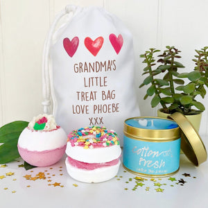 Grandma Bath Gift Set And Candle