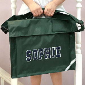 Personalised School Bag Varsity Name