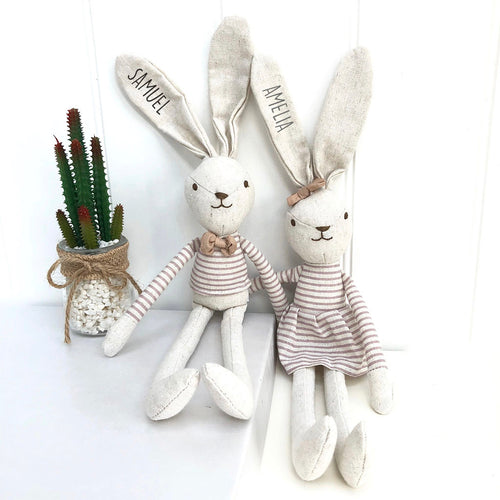Personalised Soft Toy Hare