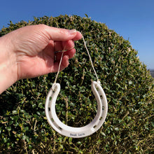 Lucky Porcelain Horseshoe Wedding Gift