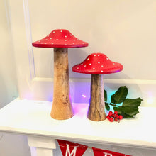 Large Wooden Toadstool