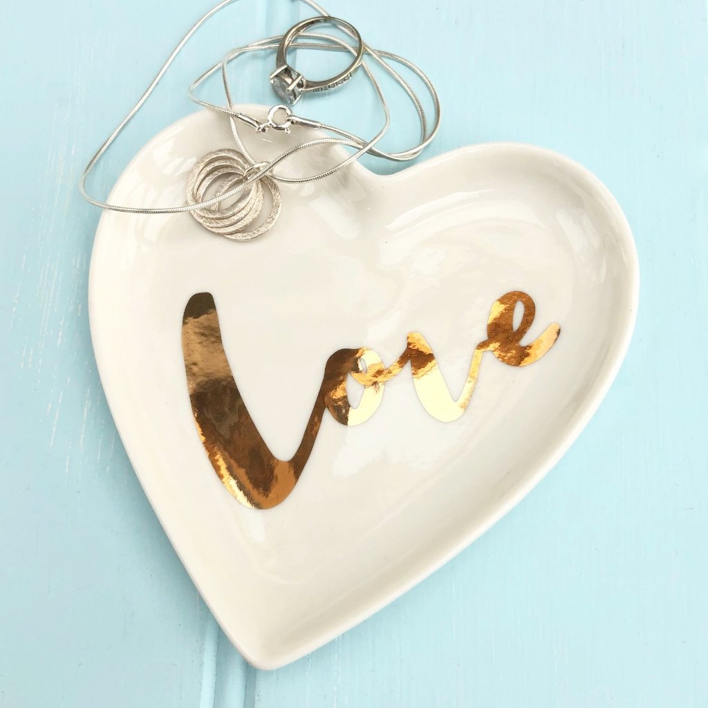 Love Heart Jewellery Dish