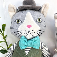 Personalised Soft Toy Cat