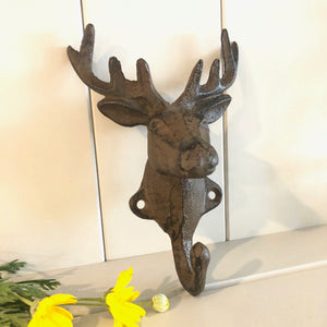 Stag Cast Iron Hook